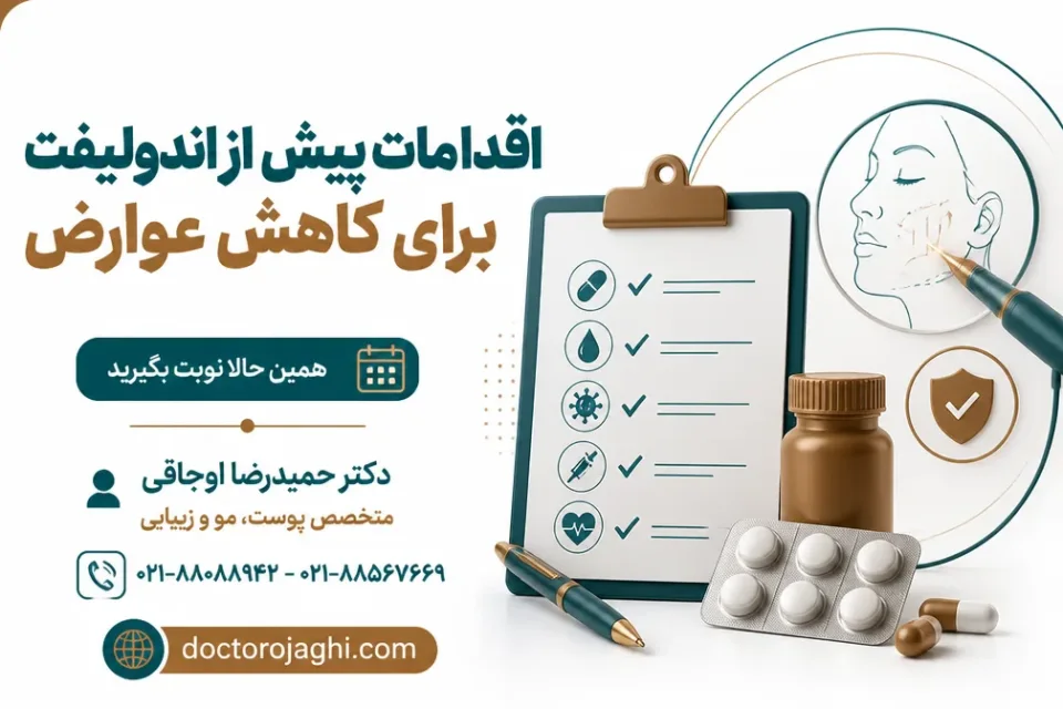 بررسی سوابق پزشکی و داروها پیش از اندولیفت