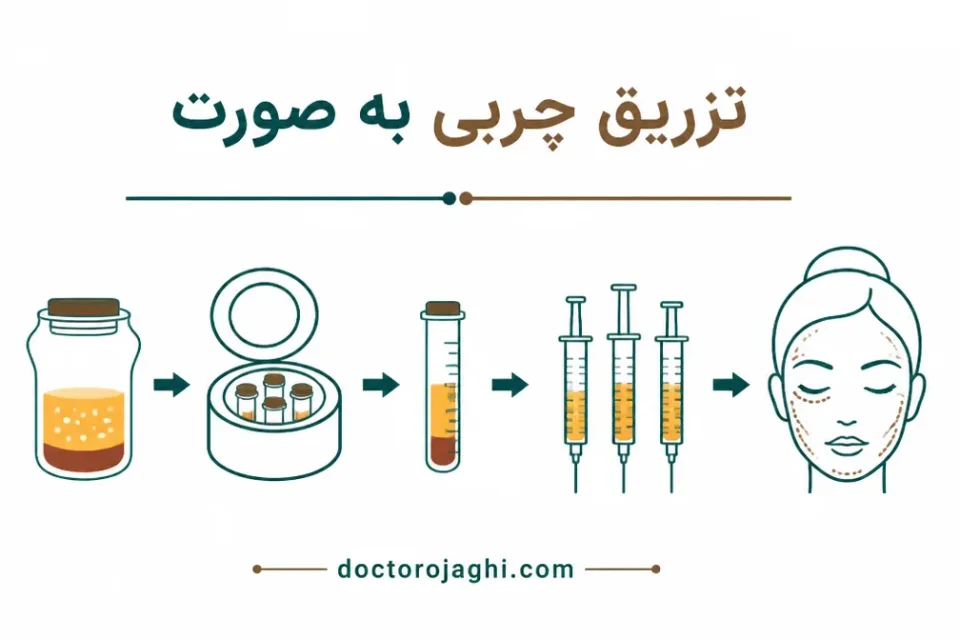 نمای توضیحی درباره آمادهسازی چربی