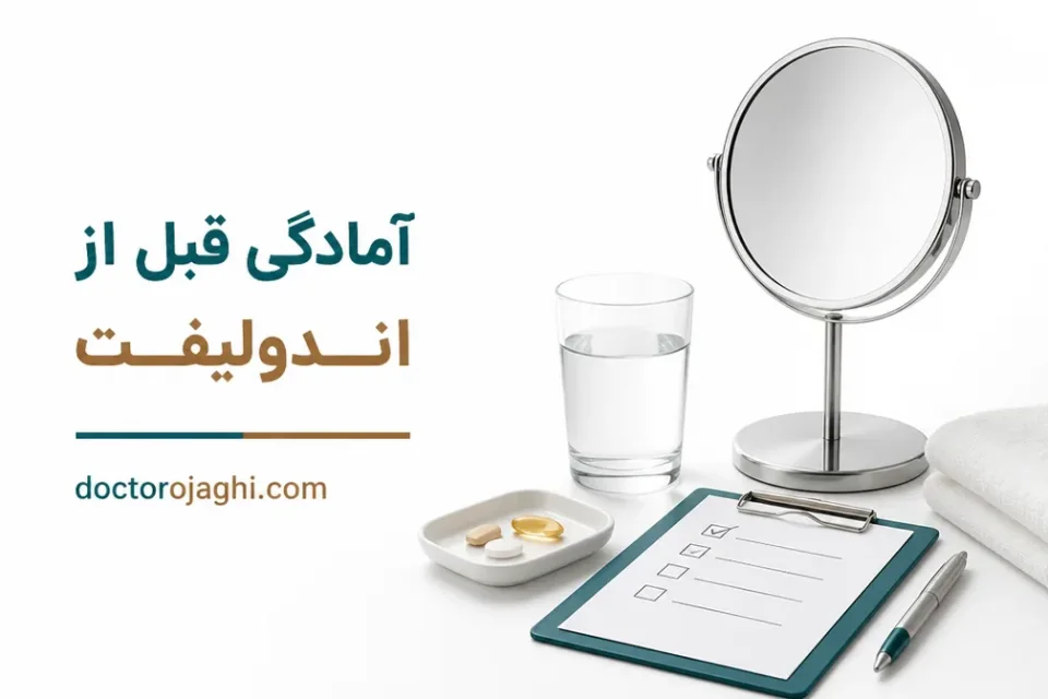 نمای توضیحی درباره آمادگی قبل از اندولیفت